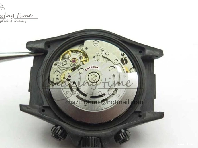 1222 Daytona DIW Carbon OMF Best Edition Blue Paint Dial on Deep Blue Nylon Strap A Tailored 2842